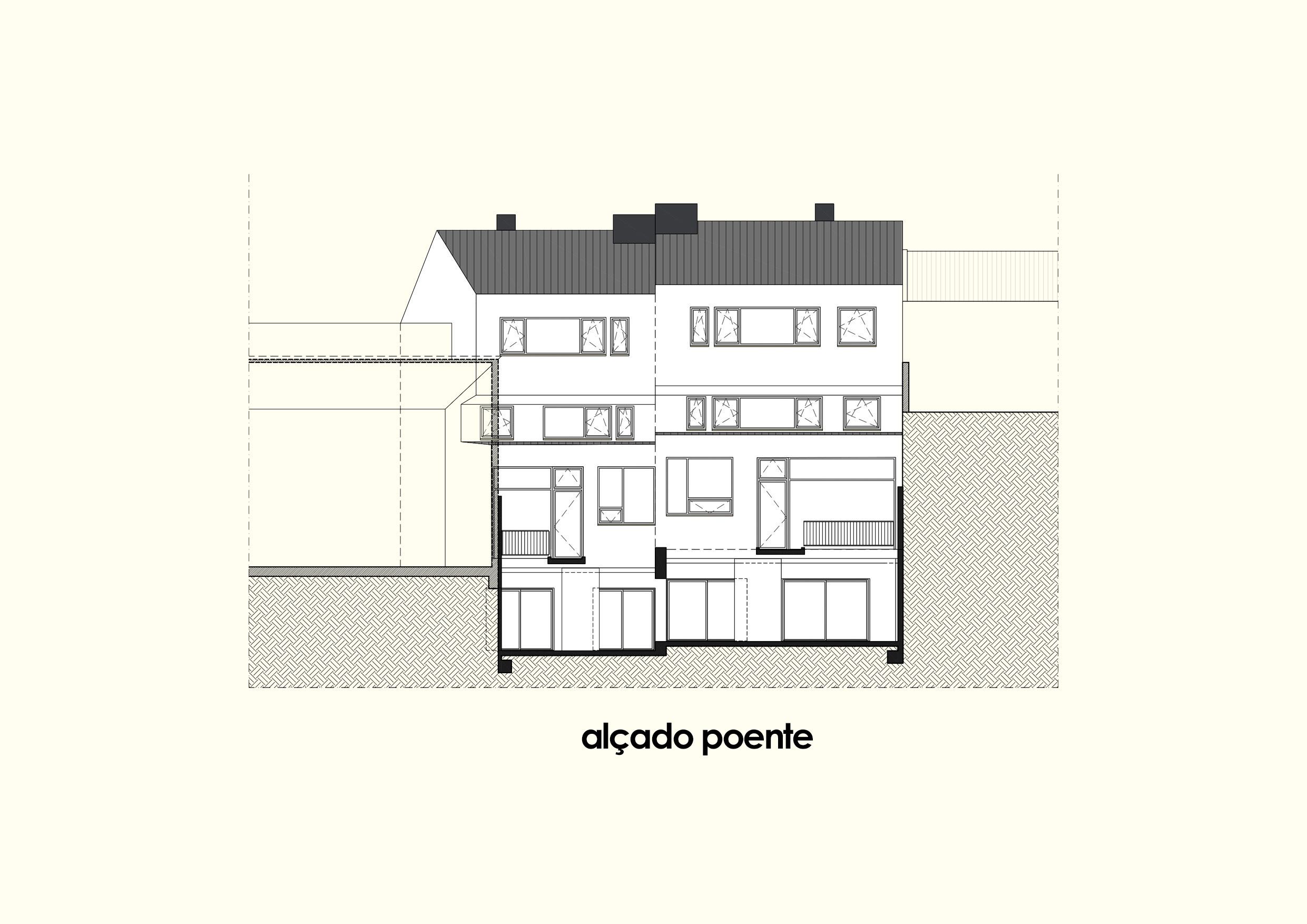 a 032b_B_Proposta_Alçado Poente copy
